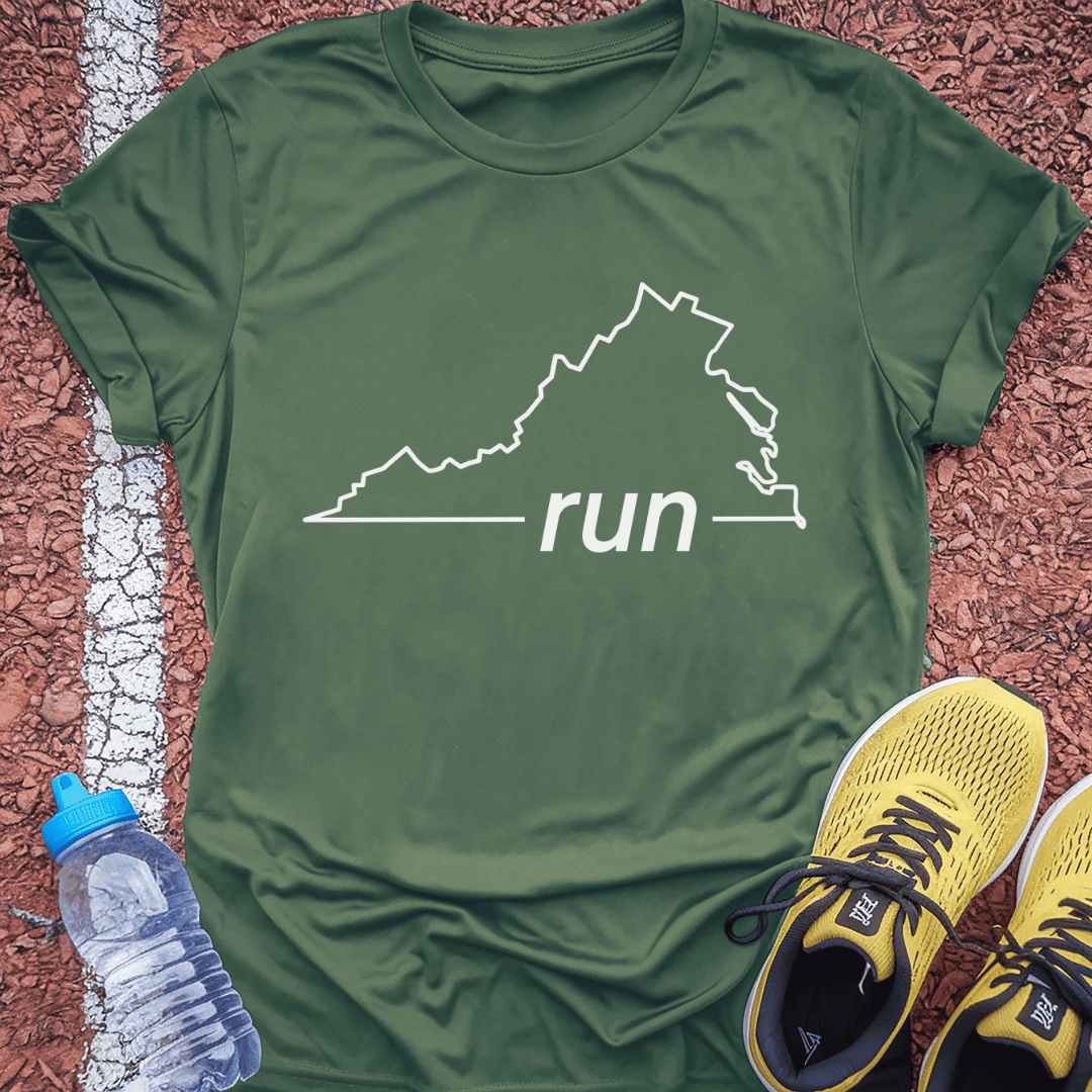 Run Virginia T-Shirt Gift Ideas For Runners