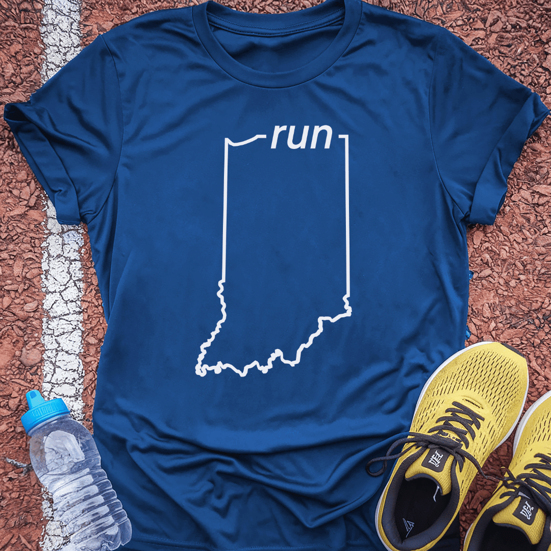 Run Indiana T-shirt Gift Ideas For Runners