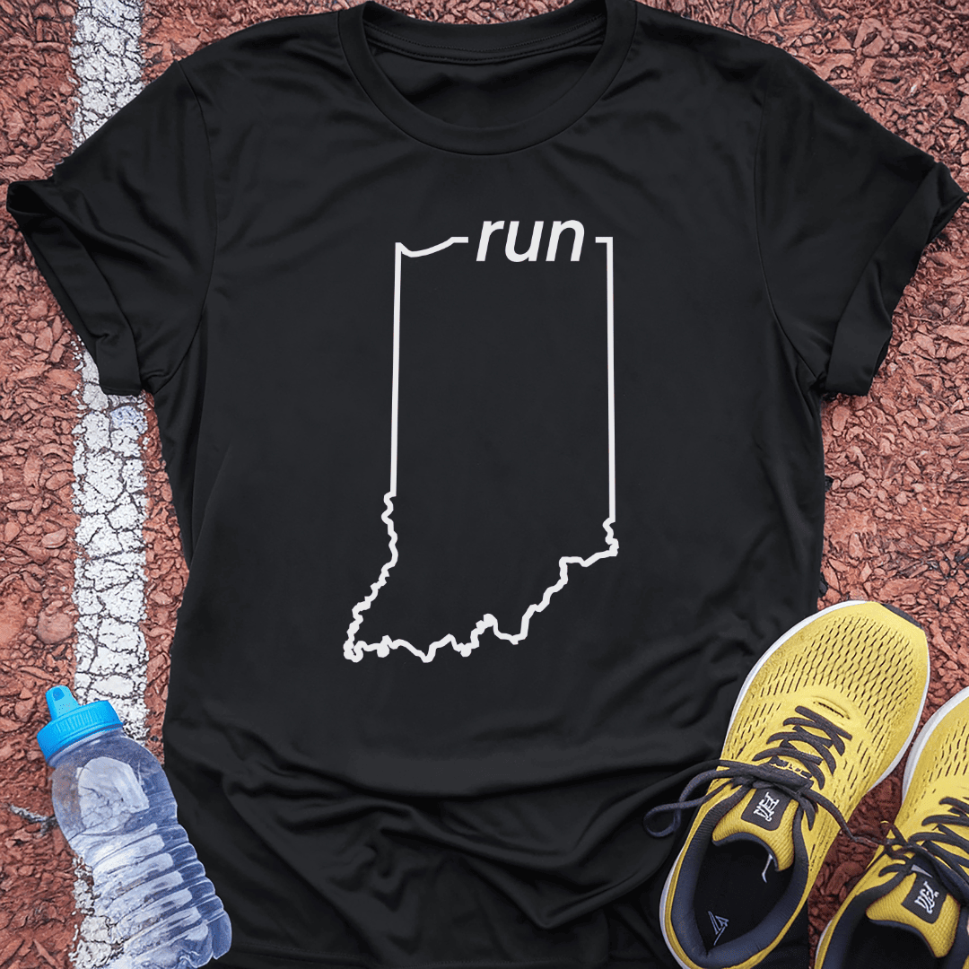 Run Indiana T-shirt Gift Ideas For Runners