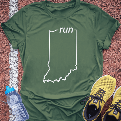 Run Indiana T-shirt Gift Ideas For Runners