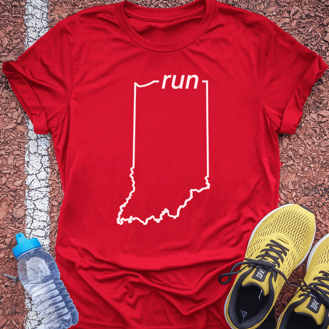 Run Indiana T-shirt Gift Ideas For Runners