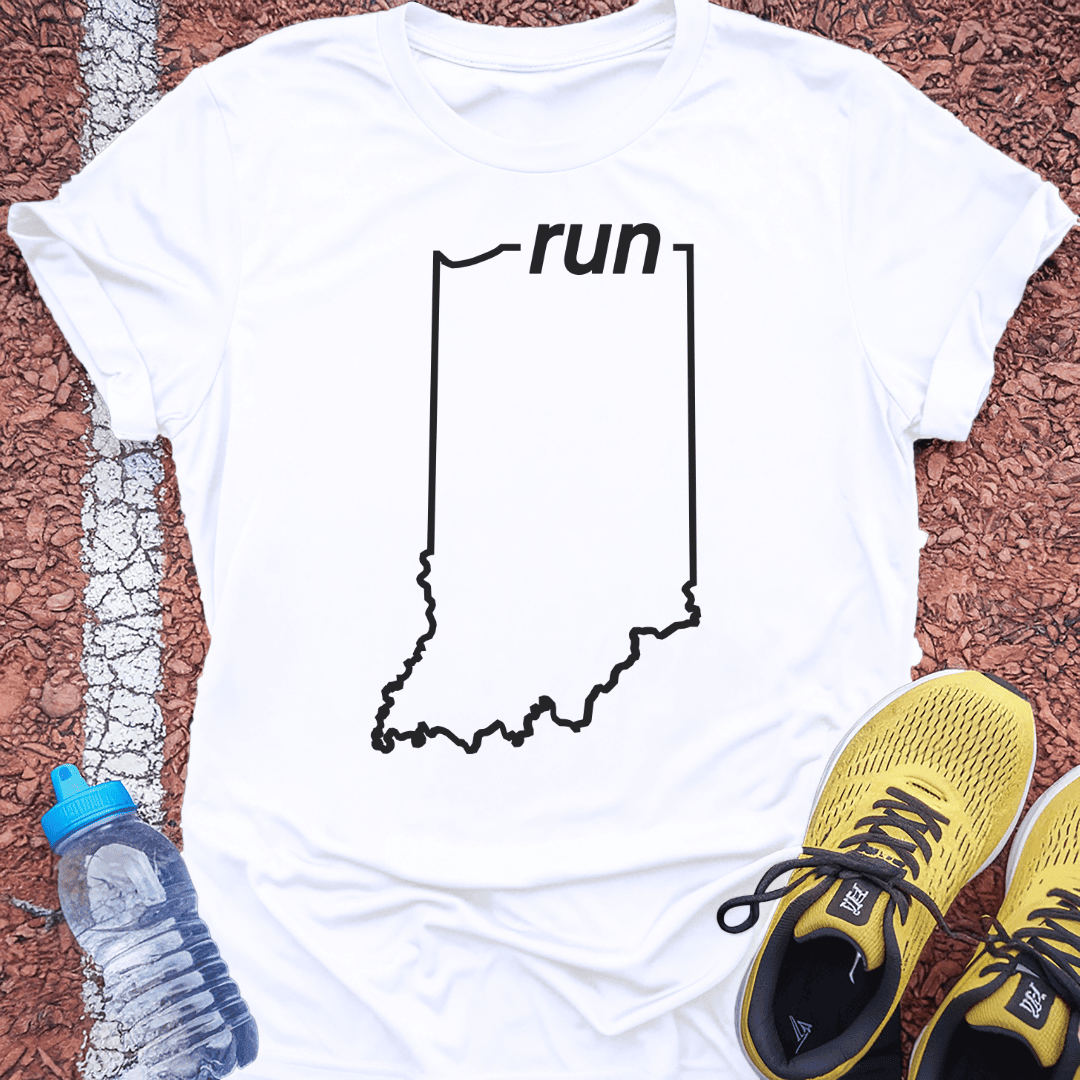 Run Indiana T-shirt Gift Ideas For Runners
