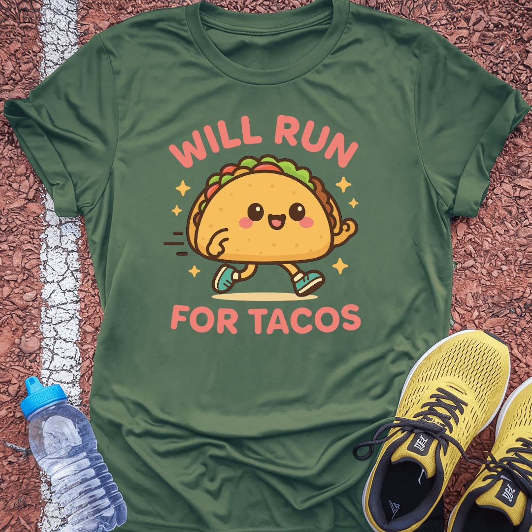 Tacos T-Shirt Gift Ideas For Runners