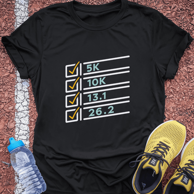 26.2 Ticked T-shirt Gift Ideas For Runners