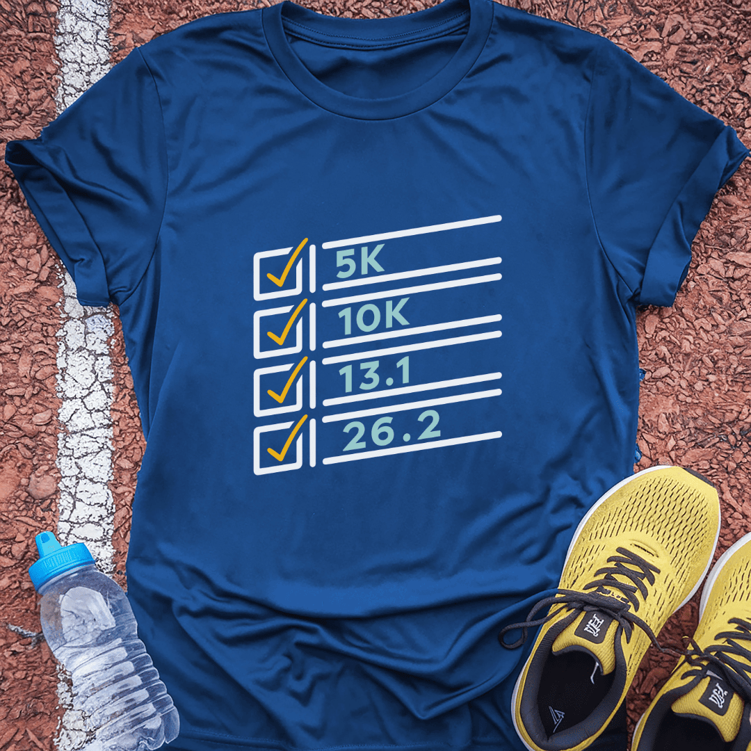 26.2 Ticked T-shirt Gift Ideas For Runners