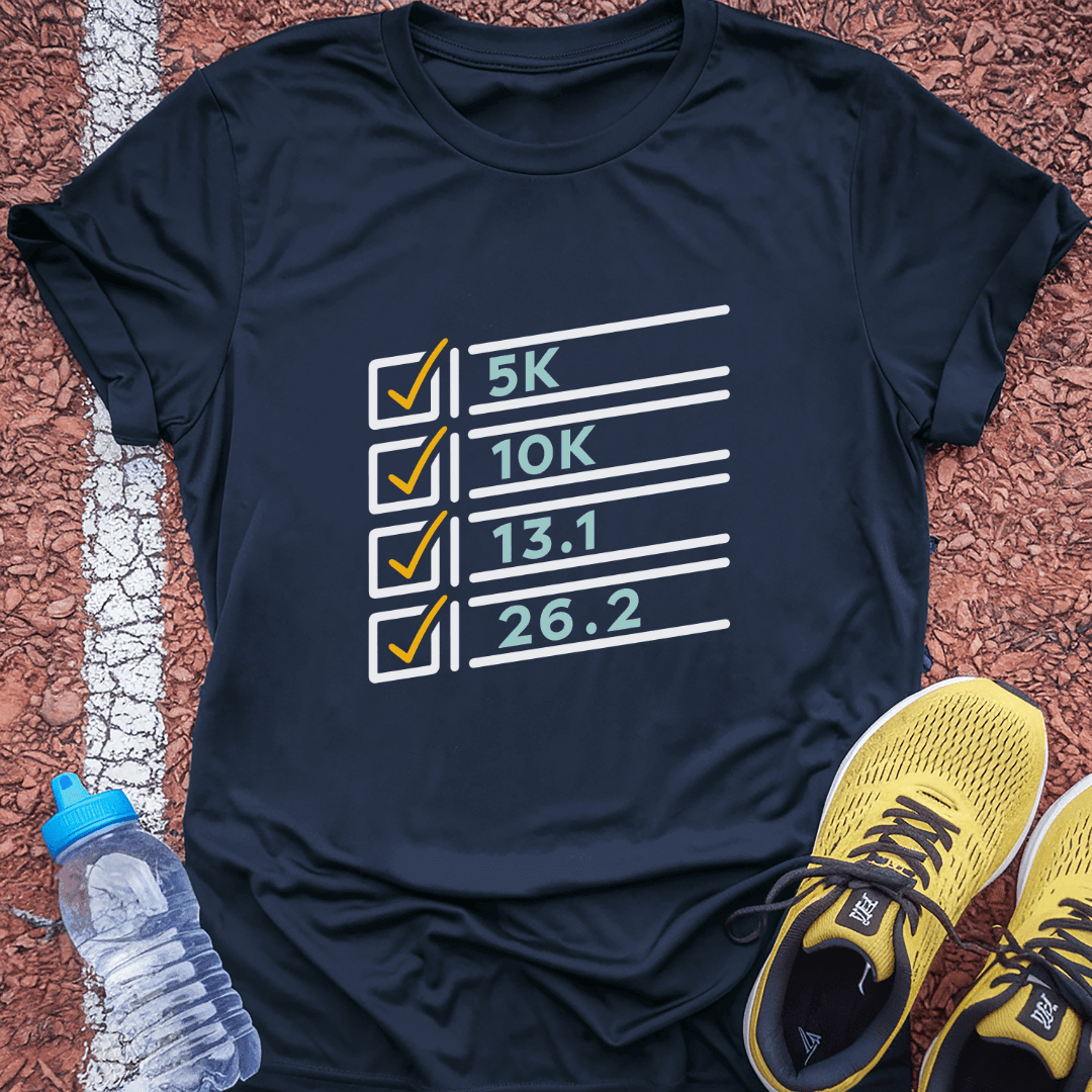 26.2 Ticked T-shirt Gift Ideas For Runners
