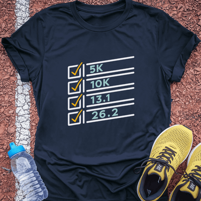 26.2 Ticked T-shirt Gift Ideas For Runners