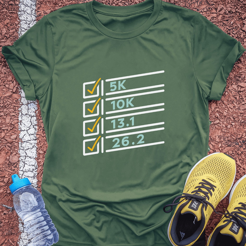 26.2 Ticked T-shirt Gift Ideas For Runners