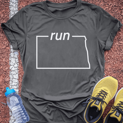 Run North Dakota T-shirt Gift Ideas For Runners