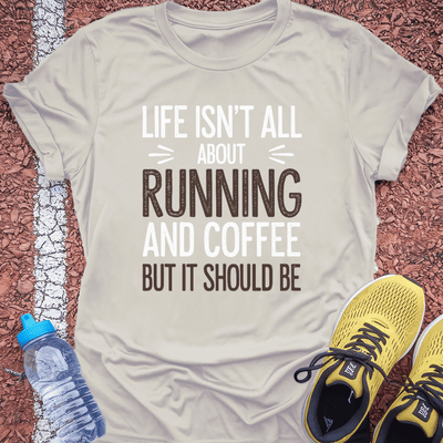 Running and Coffee T-shirt Gift Ideas For Runners