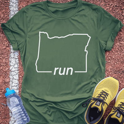 Run Oregon T-Shirt Gift Ideas For Runners