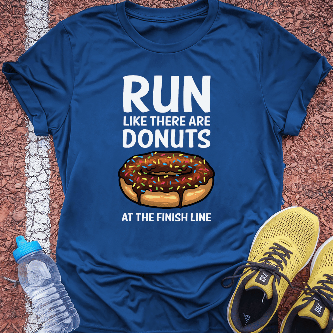 Donuts T-shirt Gift Ideas For Runners