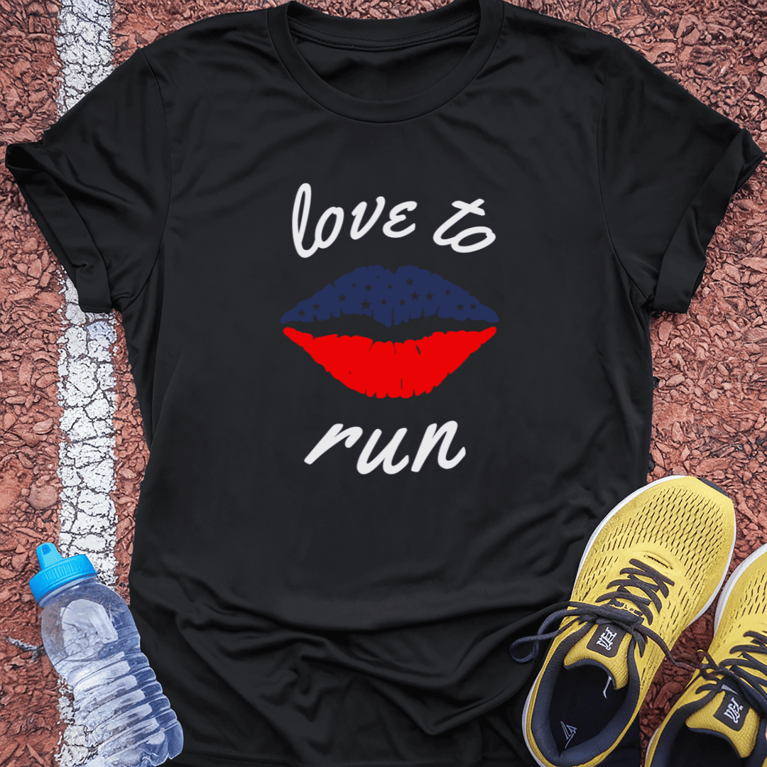 Lips T-shirt Gift Ideas For Runners