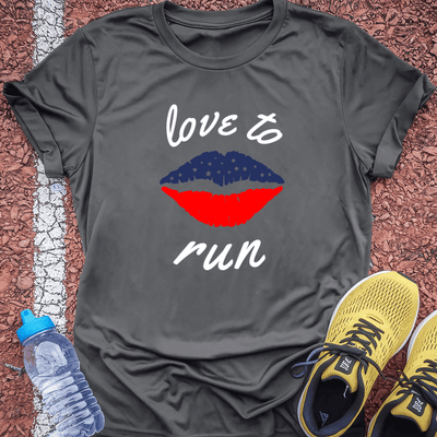 Lips T-shirt Gift Ideas For Runners