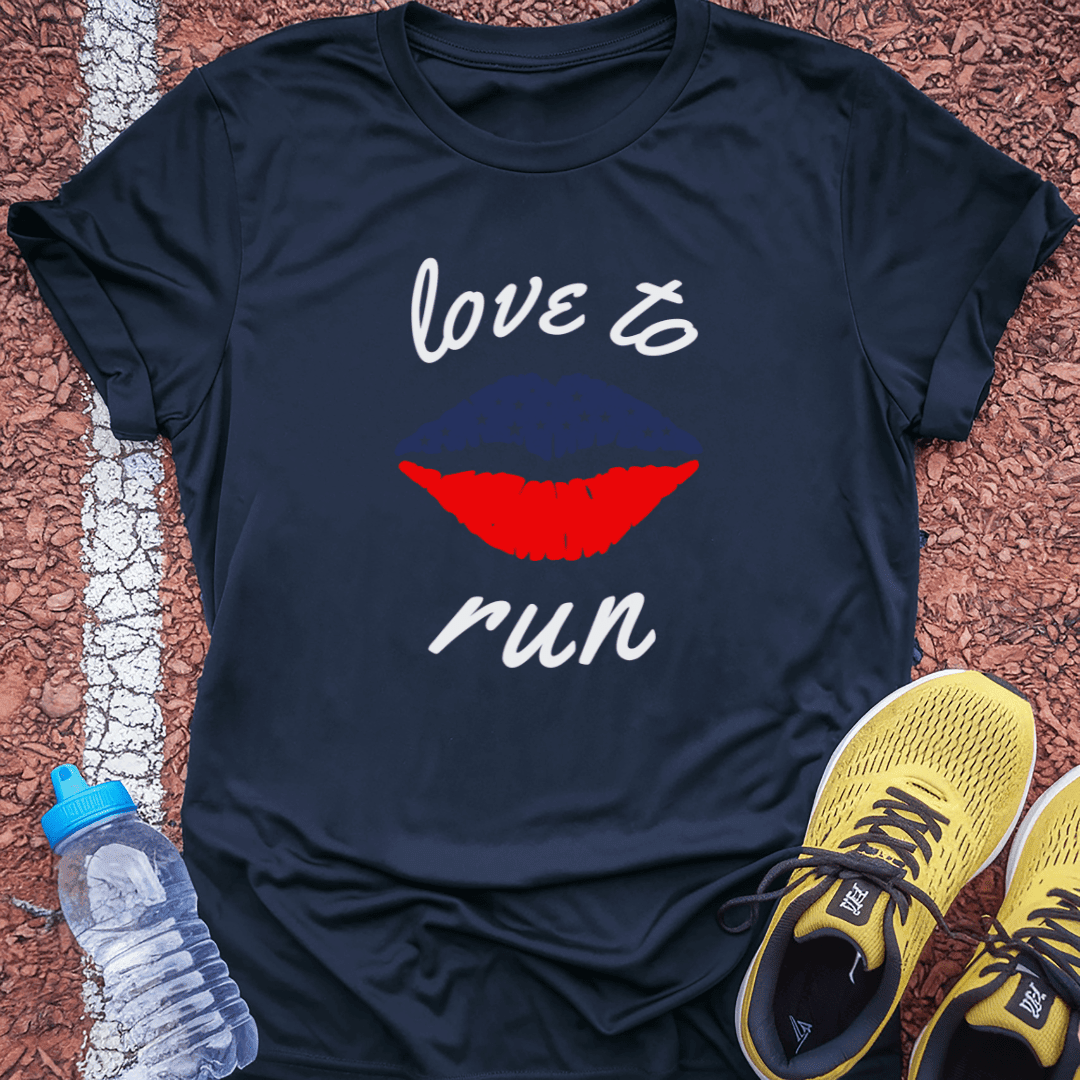 Lips T-shirt Gift Ideas For Runners