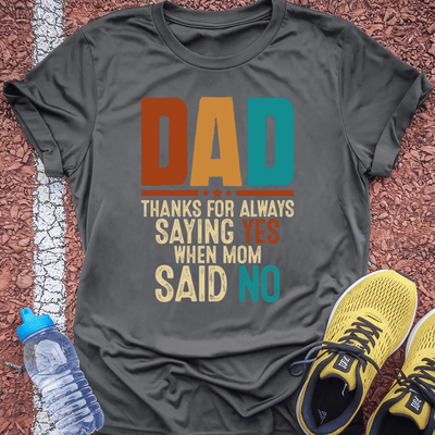 Thanks Dad T-shirt Gift Ideas For Runners