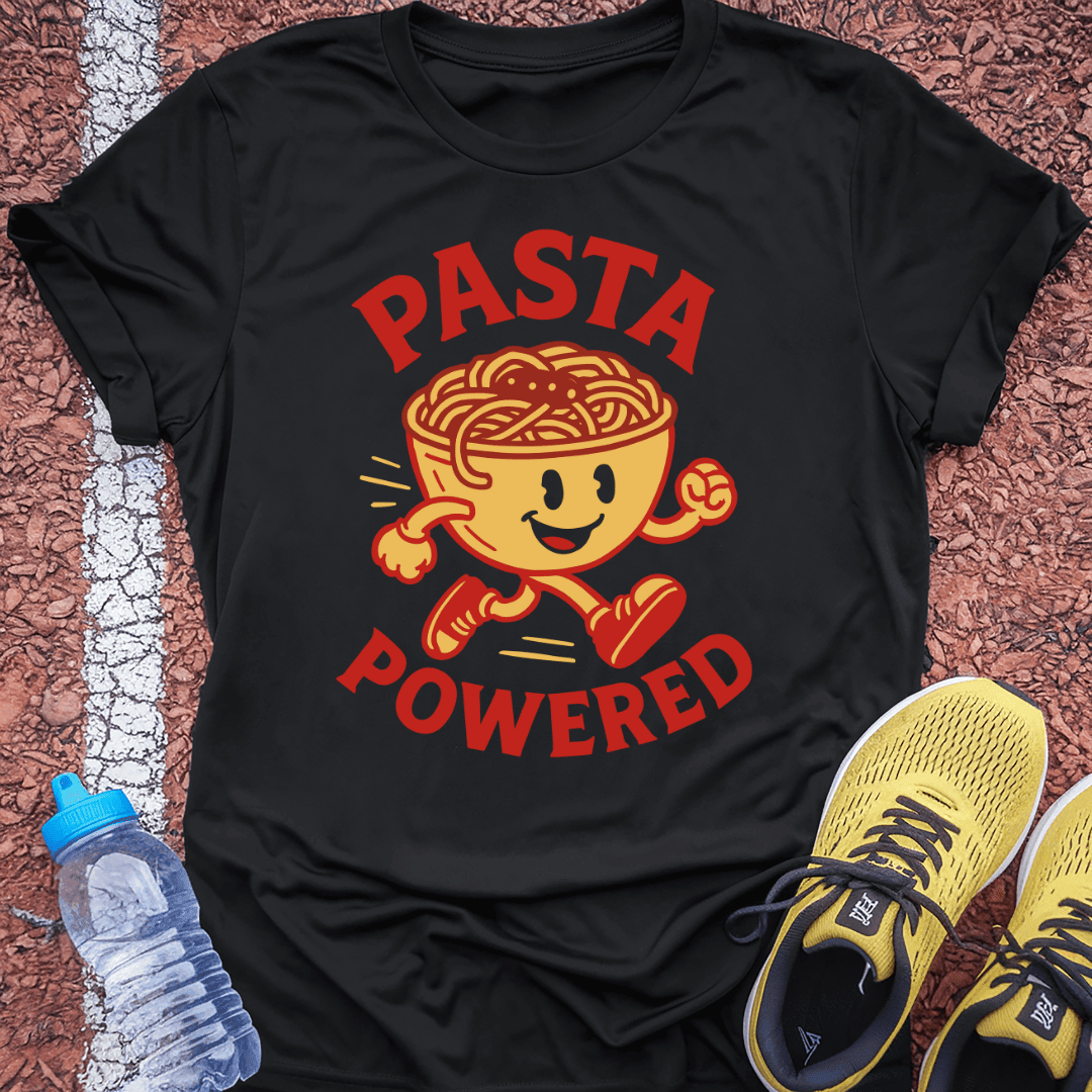 Pasta Powered T-Shirt Gift Ideas For Runners