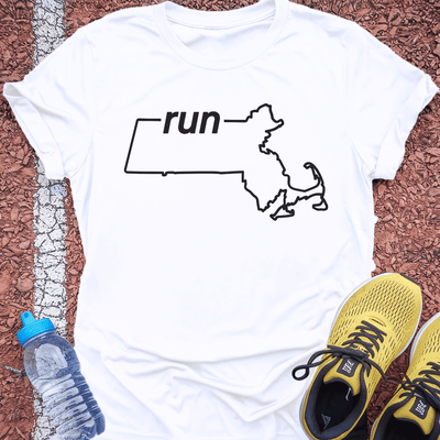 Run Massachusetts T-shirt Gift Ideas For Runners