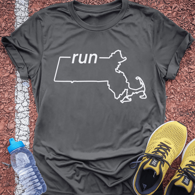 Run Massachusetts T-shirt Gift Ideas For Runners