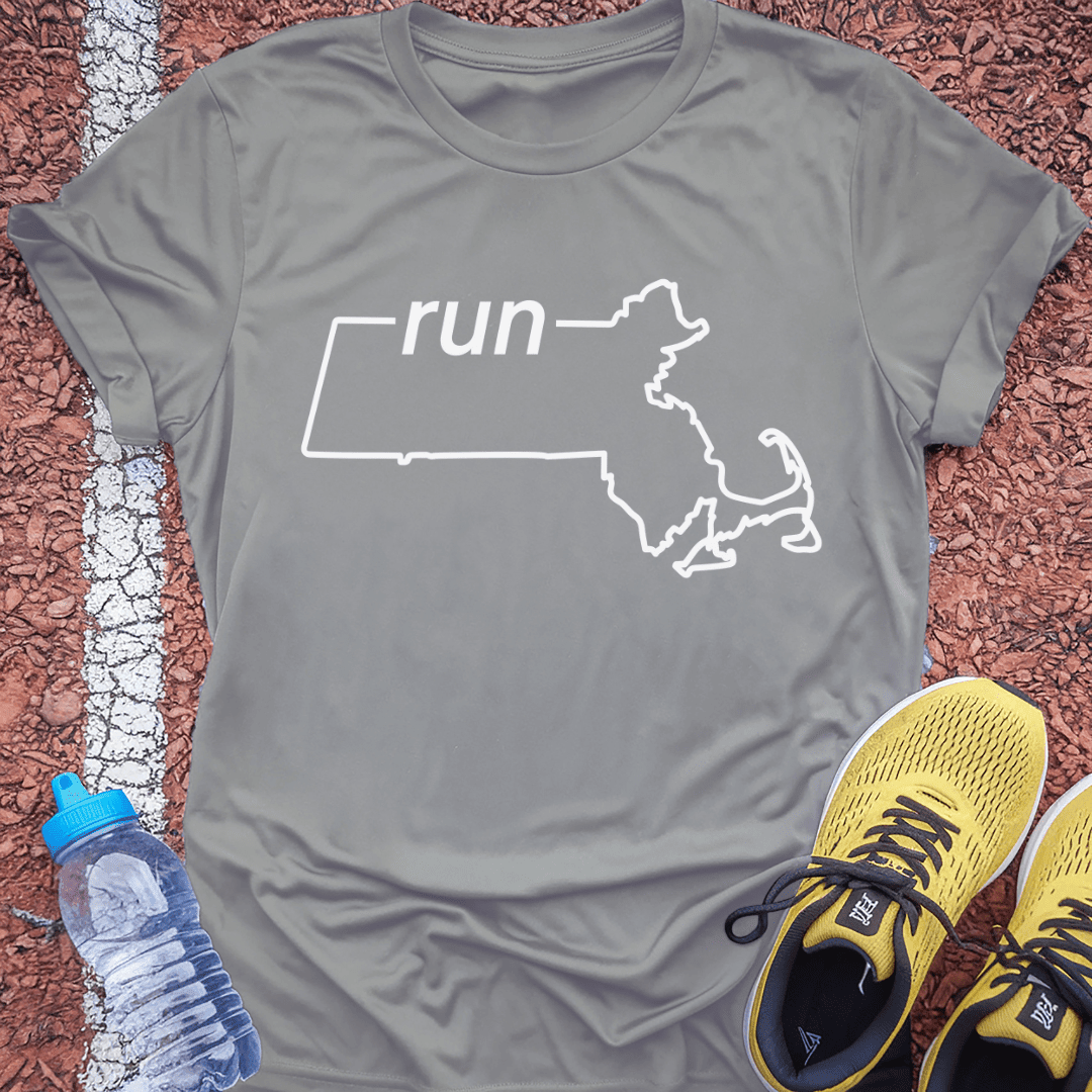 Run Massachusetts T-shirt Gift Ideas For Runners