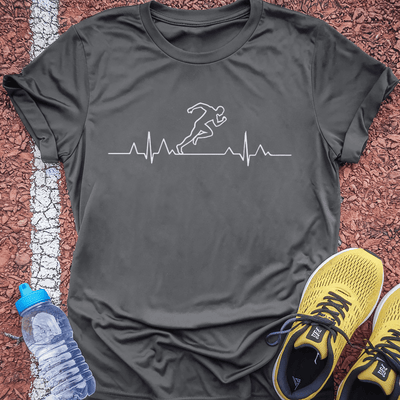 Heartbeat T-Shirt Gift Ideas For Runners