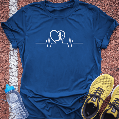 Running Heart T-Shirt Gift Ideas For Runners