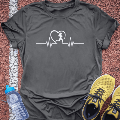 Running Heart T-Shirt Gift Ideas For Runners