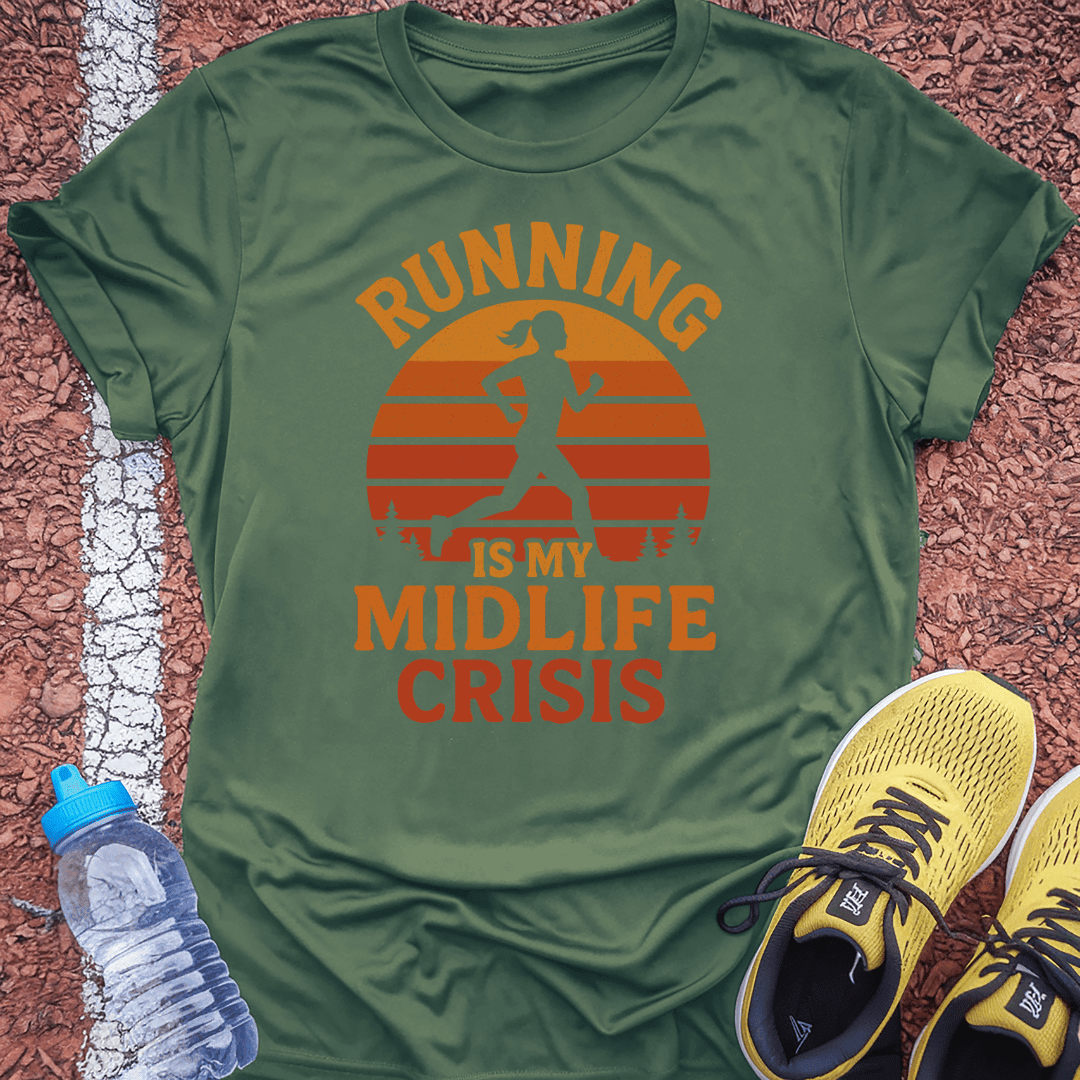Midlife Crisis T-Shirt Gift Ideas For Runners