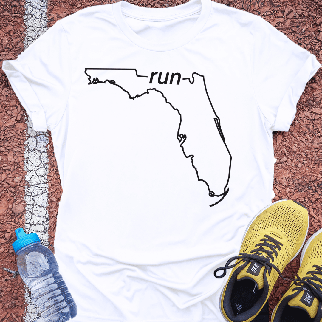 Run Florida T-Shirt Gift Ideas For Runners