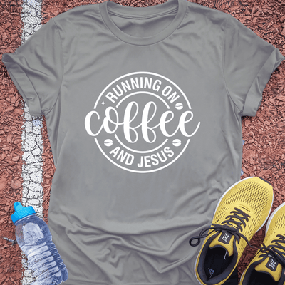 Coffee & Jesus T-Shirt Gift Ideas For Runners