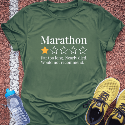 Marathon Review T-Shirt Gift Ideas For Runners