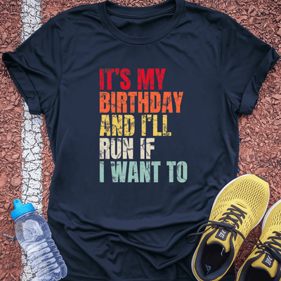 Birthday Run T-Shirt Gift Ideas For Runners