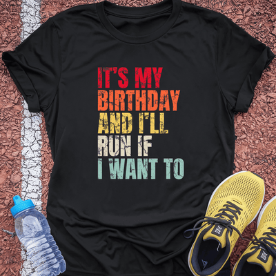 Birthday Run T-Shirt Gift Ideas For Runners