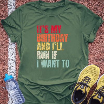 Birthday Run T-Shirt Gift Ideas For Runners