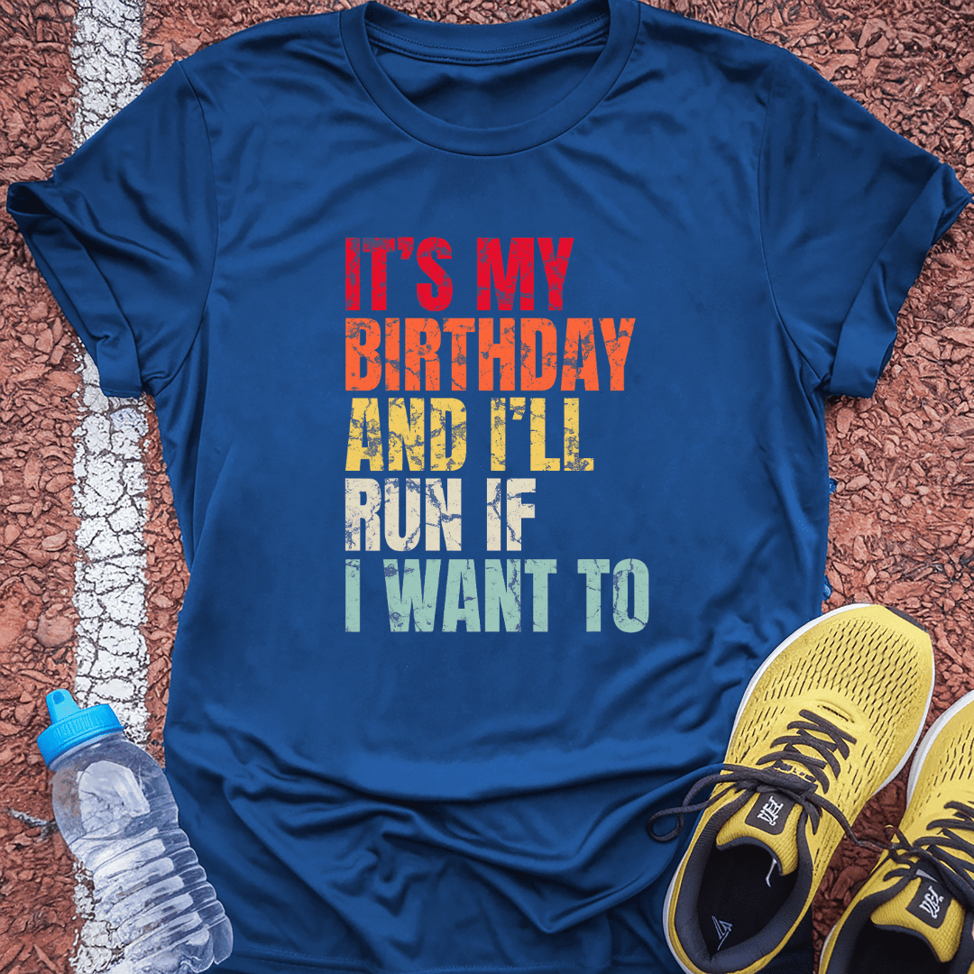 Birthday Run T-Shirt Gift Ideas For Runners