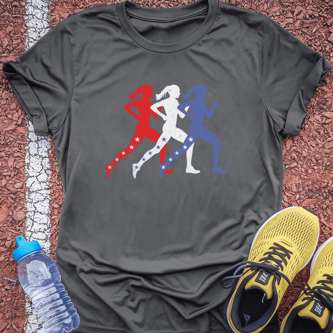 USA Girls T-Shirt Gift Ideas For Runners