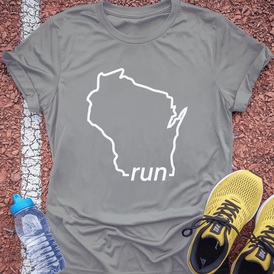 Run Wisconsin T-Shirt Gift Ideas For Runners
