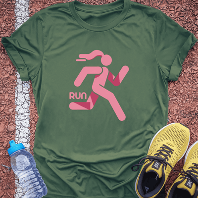 Pink Runner T-Shirt Gift Ideas For Runners