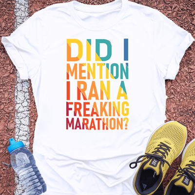 Freaking Marathon T-Shirt Gift Ideas For Runners