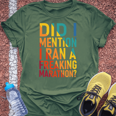 Freaking Marathon T-Shirt Gift Ideas For Runners
