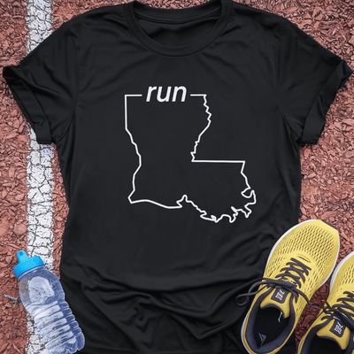 Run Louisiana T-shirt Gift Ideas For Runners