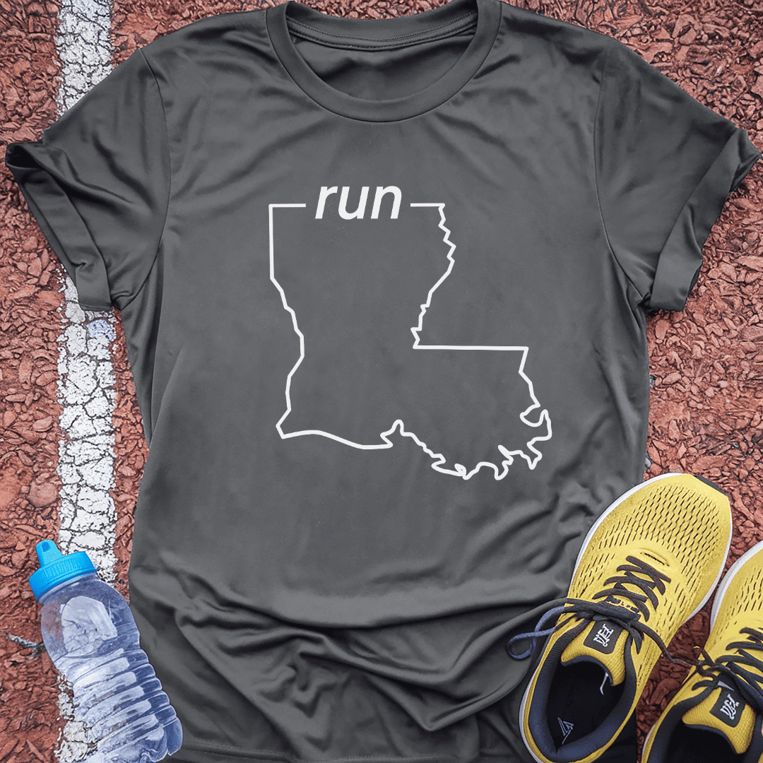 Run Louisiana T-shirt Gift Ideas For Runners