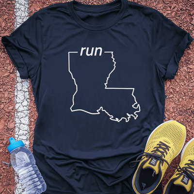 Run Louisiana T-shirt Gift Ideas For Runners
