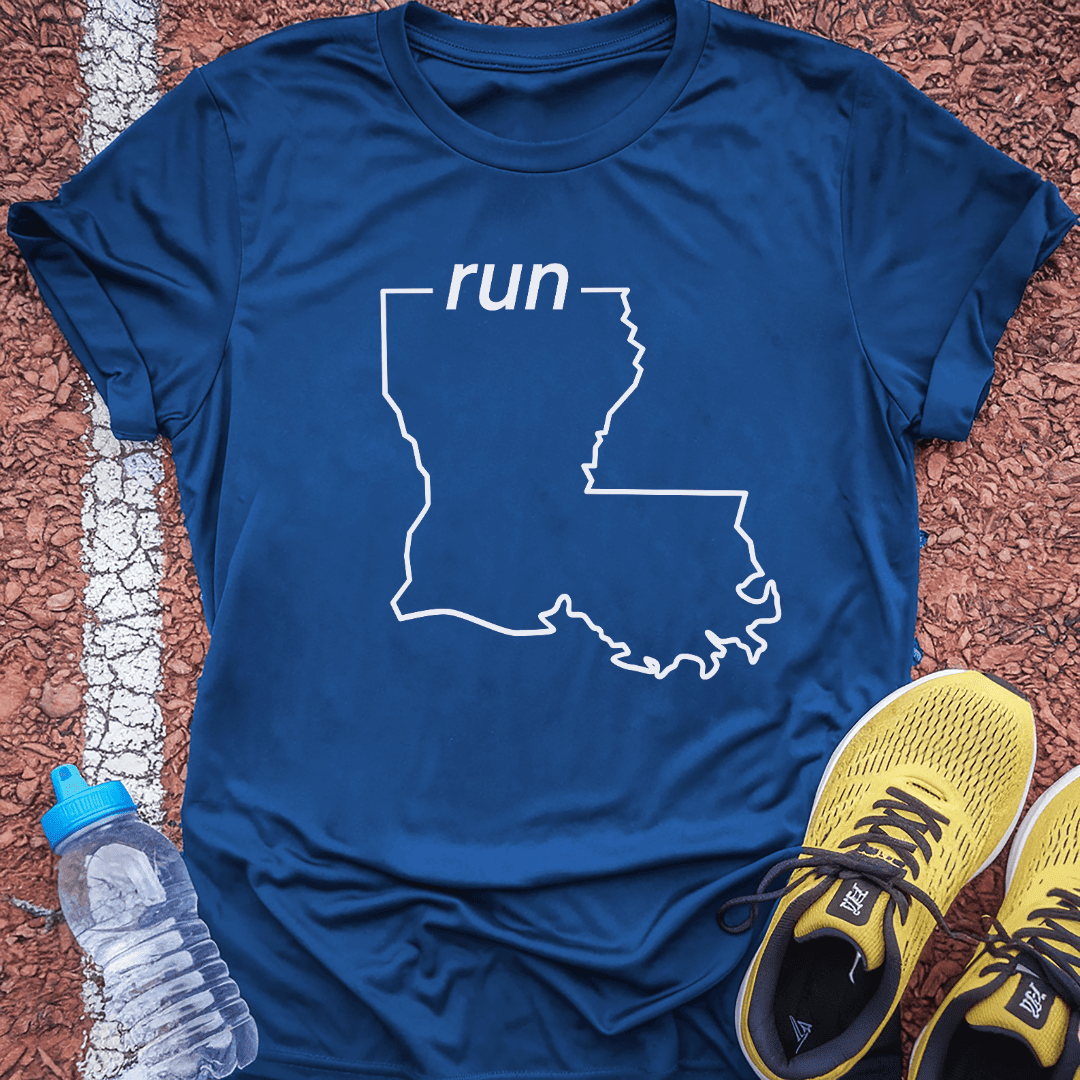 Run Louisiana T-shirt Gift Ideas For Runners