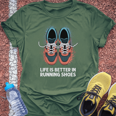 Life is Better T-Shirt Gift Ideas For Runners