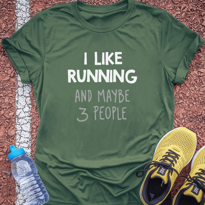 Maybe 3 People T-Shirt Gift Ideas For Runners