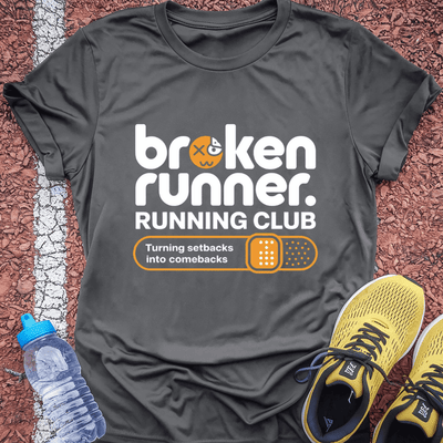 Broken Runner T-Shirt Gift Ideas For Runners
