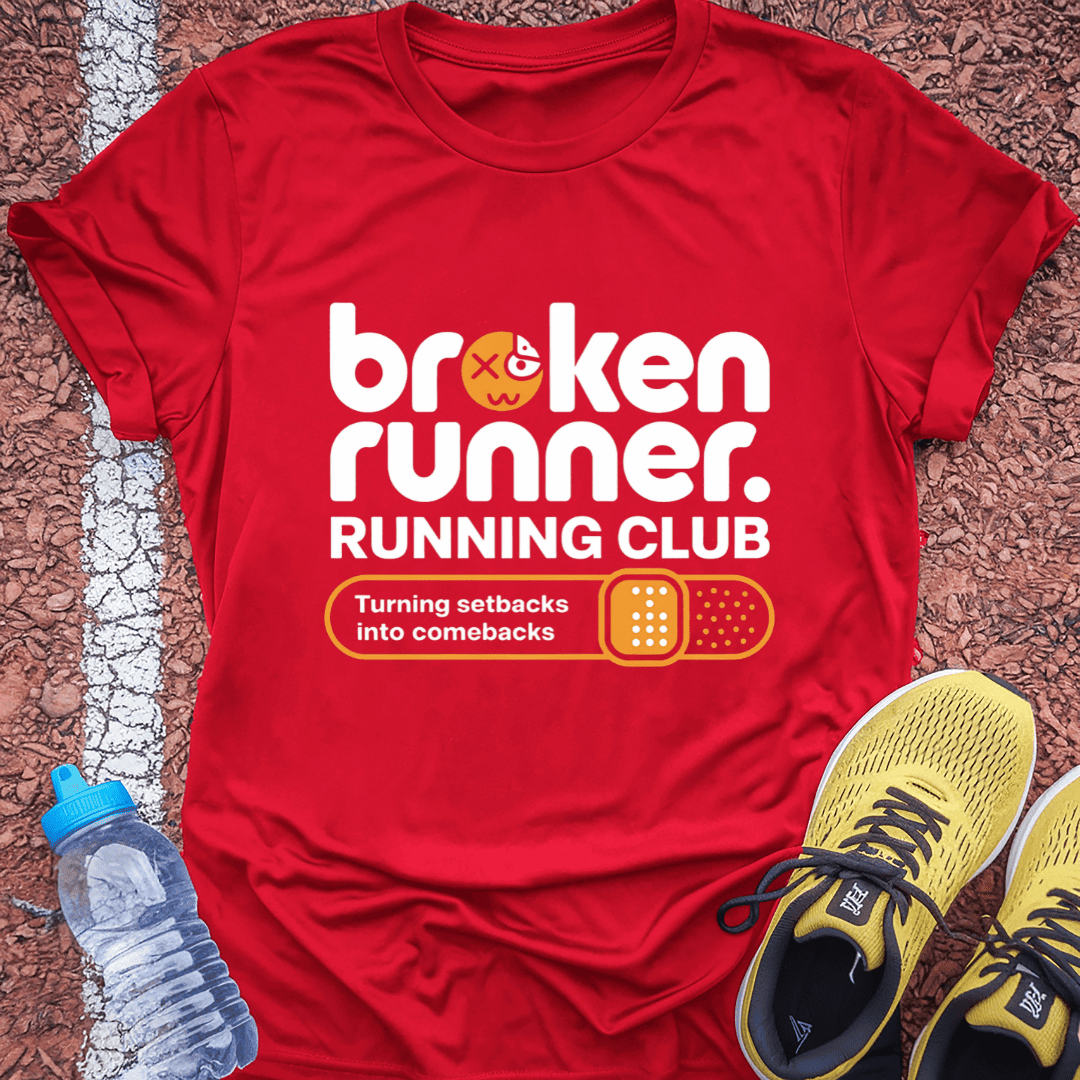 Broken Runner T-Shirt Gift Ideas For Runners