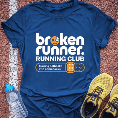 Broken Runner T-Shirt Gift Ideas For Runners
