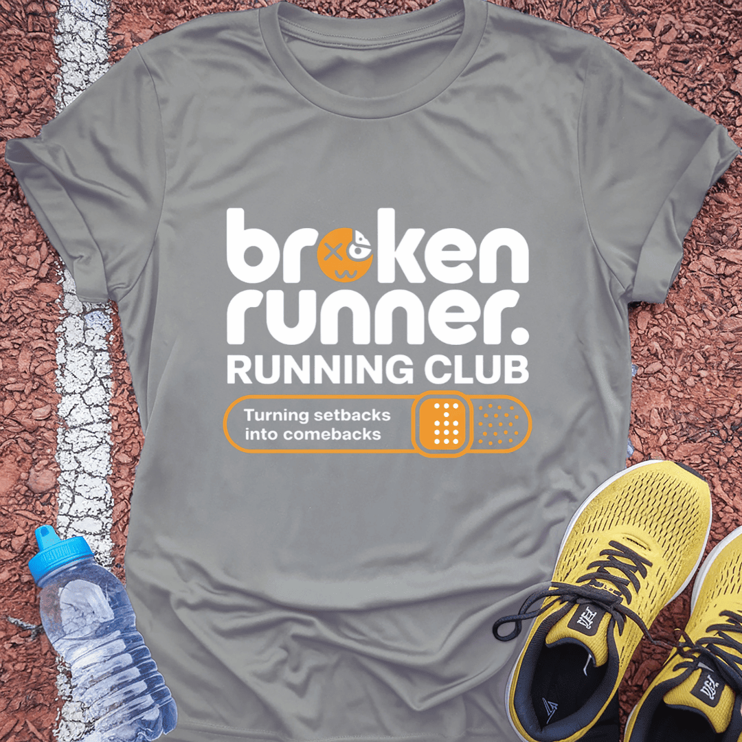 Broken Runner T-Shirt Gift Ideas For Runners